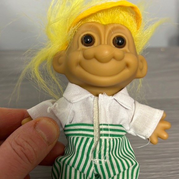 Vintage Russ Troll with Visor, Racetrack, Casino, Retiree - Picture 2 of 6